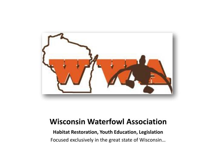 wisconsin waterfowl association