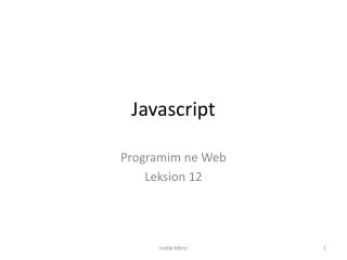 javascript
