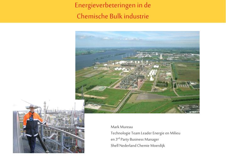 energieverbeteringen in de chemische bulk industrie