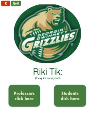 Riki Tik : (the quick survey tool)