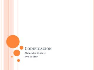 codificacion