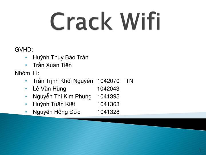 crack wifi
