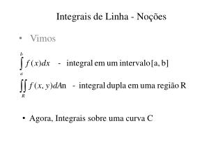 integrais de linha no es