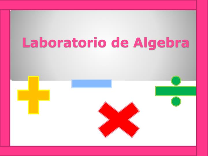 laboratorio de algebra