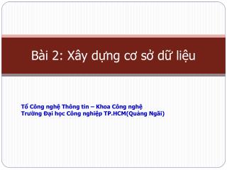b i 2 x y d ng c s d li u