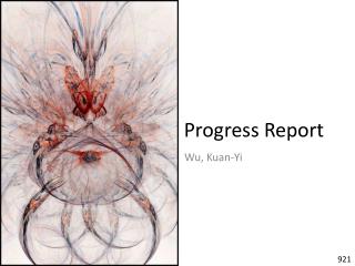 Progress Report