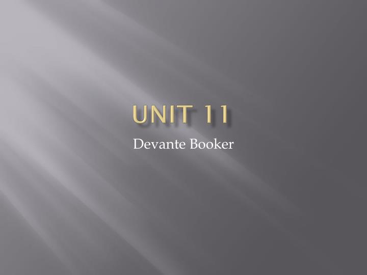 unit 11