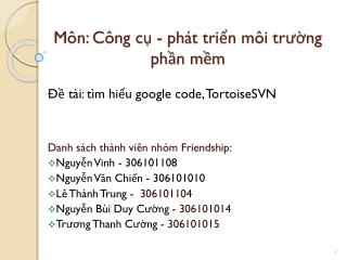 m n c ng c ph t tri n m i tr ng ph n m m