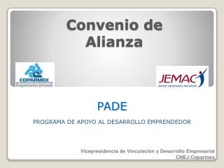 convenio de alianza