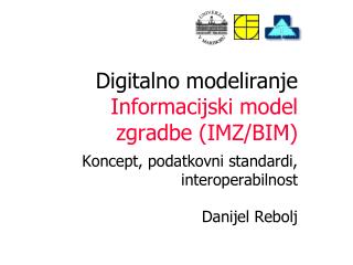 digitalno modeliranje informacijski model zgradbe imz bim