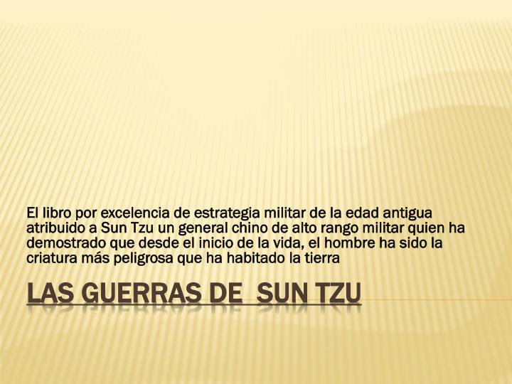 las guerras de sun tzu