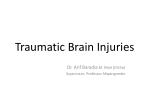 Traumatic Brain Injuries - slide 1