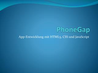 phonegap