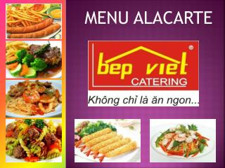 menu alacarte