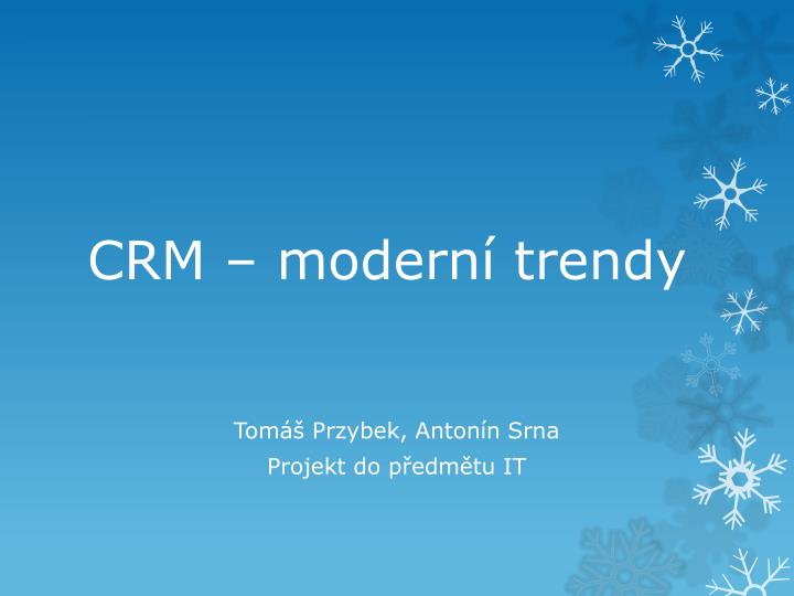 crm modern trendy