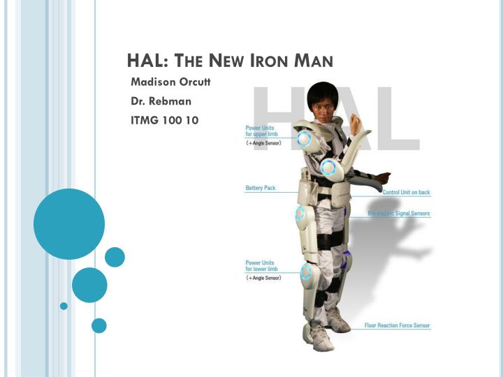 hal the new iron man