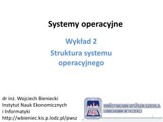 systemy operacyjne