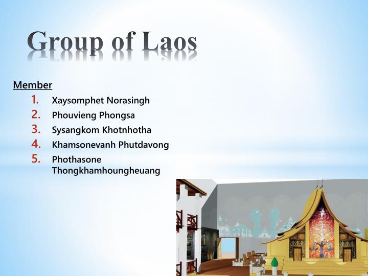 group of laos