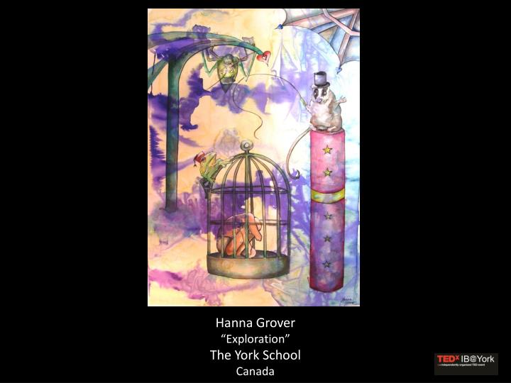 hanna grover exploration the york school canada