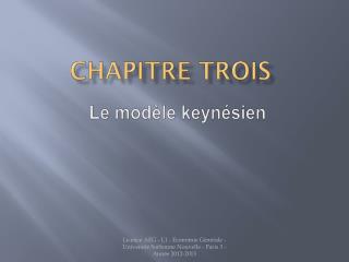 chapitre trois