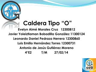 caldera tipo o