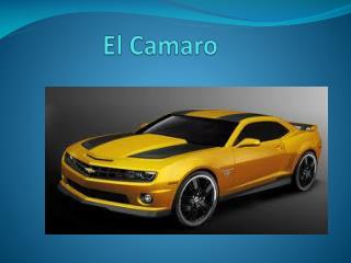 el camaro