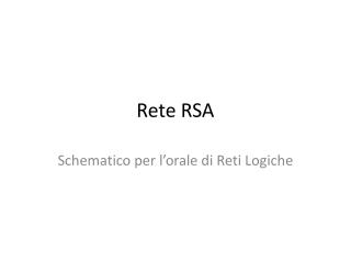 rete rsa
