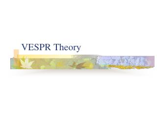 VESPR Theory