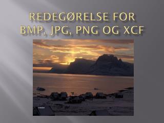 redeg relse for bmp jpg png og xcf