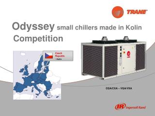 Odyssey small chillers made in Kolin