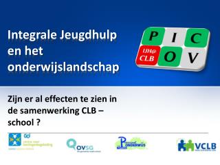 integrale jeugdhulp en het onderwijslandschap