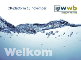 or platform 15 november