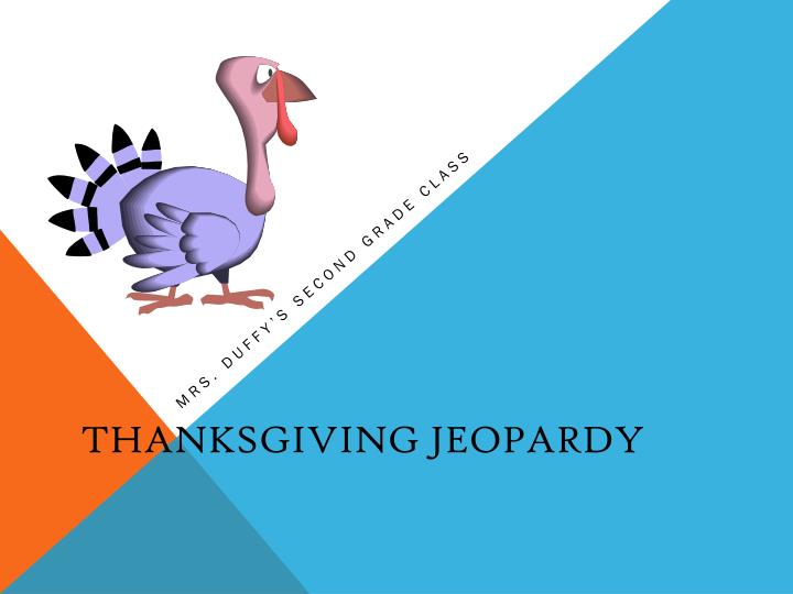 thanksgiving jeopardy