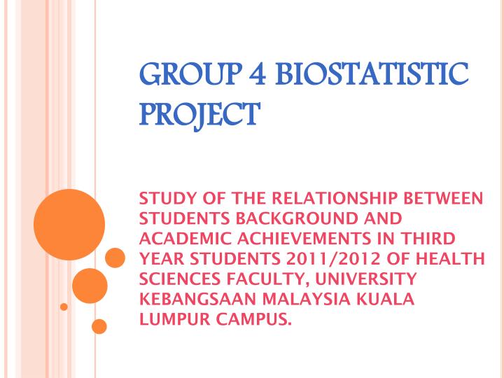 group 4 biostatistic project