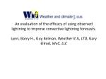 Enhancing Convective Lightning Forecasts Through Lightning Data Assimilation Techniques - slide 1