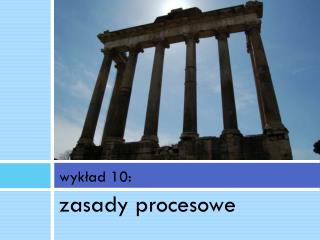 prawo procesowe i