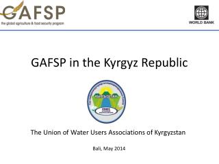 GAFSP in the Kyrgyz Republic