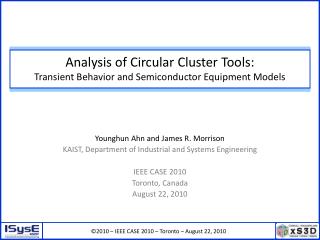 Analysis of Circular Cluster Tools: Transient Behavior and Semiconductor Equipment Models