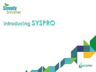 Introducing SYSPRO