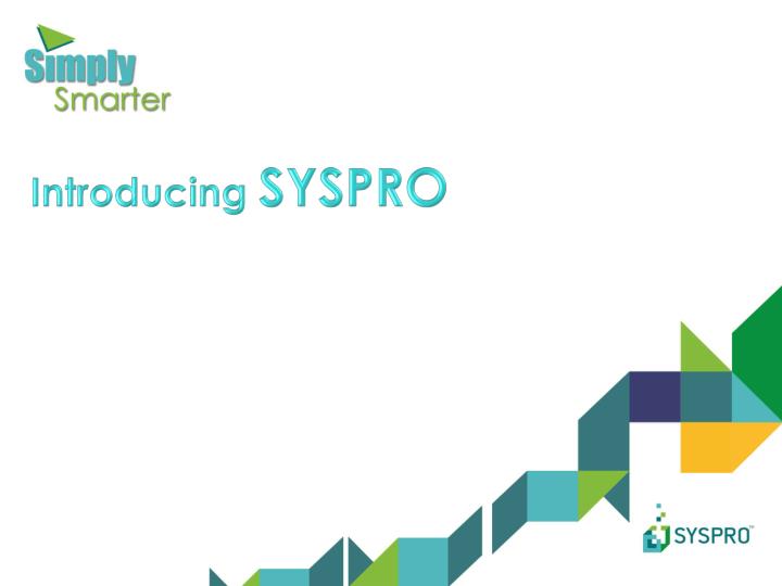 introducing syspro