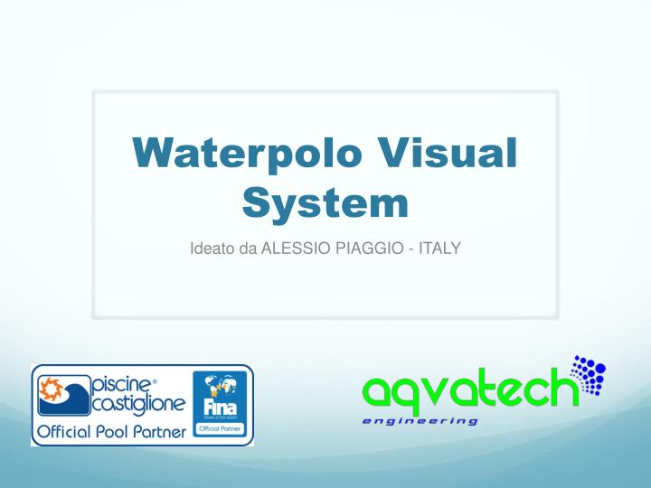 waterpolo visual system