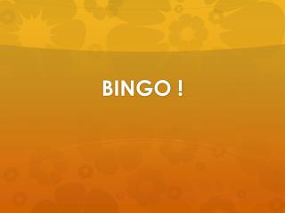 bingo