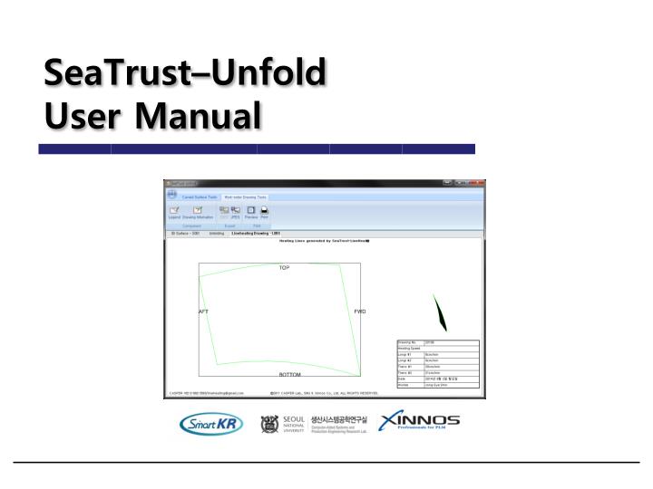 seatrust unfold user manual