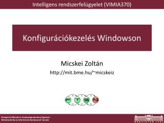 konfigur ci kezel s windowson