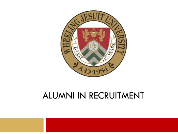 alumni in recruitment