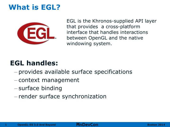what is egl