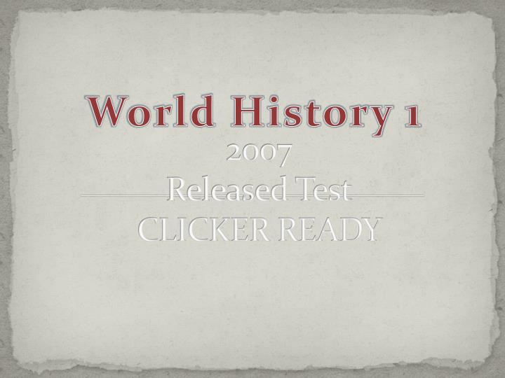 2007 released test clicker ready