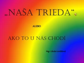 na a trieda