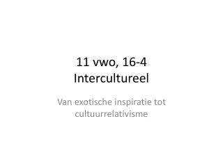 11 vwo 16 4 intercultureel