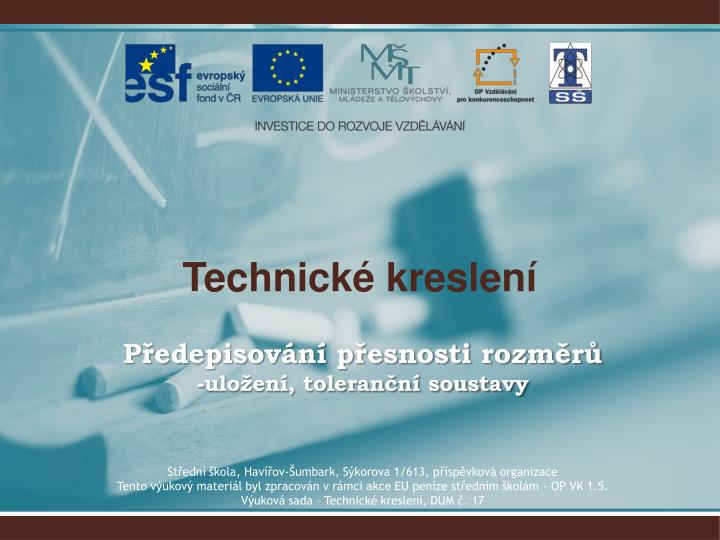 technick kreslen